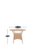 Virasat Outdoor Patio Seating Set 4 Chairs and 1 Table Set-VIRASAT FURNITURE & FURNISHING