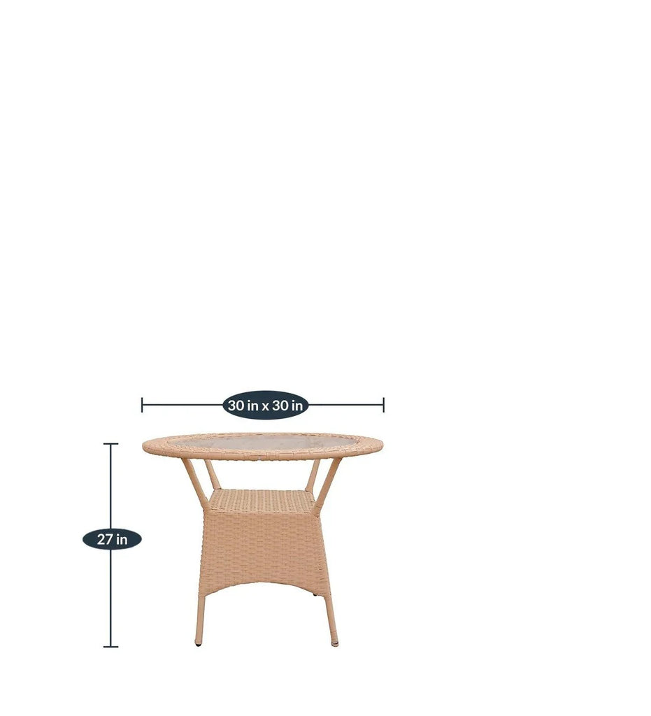 Virasat Outdoor Patio Seating Set 4 Chairs and 1 Table Set-VIRASAT FURNITURE & FURNISHING