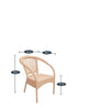 Virasat Outdoor Patio Seating Set 4 Chairs and 1 Table Set-VIRASAT FURNITURE & FURNISHING