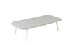 Virasat Outdoor Sofa Set 2 Seater, 2 Single Seater and 1 Center Table (White + Grey) Braided & Rope-VIRASAT FURNITURE & FURNISHING