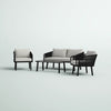 Virasat Outdoor Sofa Set 2 Seater, 2 Single Seater And 1 Table Set Braided & Rope-VIRASAT FURNITURE & FURNISHING