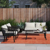 Virasat Outdoor Sofa Set 2 Seater, 2 Single Seater And 1 Table Set Braided & Rope-VIRASAT FURNITURE & FURNISHING