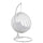 Virasat Single Seater Hanging Swing With Stand For Balcony, Garden Swing (White)-VIRASAT FURNITURE & FURNISHING