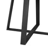 Virasat Outdoor Patio Seating Set 4 Chairs and 1 Table Set (Black) Braided & Rope-VIRASAT FURNITURE & FURNISHING