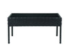 Virasat Outdoor Sofa Set 2 Seater, 2 Single Seater and 1 Center Table Set (Black)-VIRASAT FURNITURE & FURNISHING