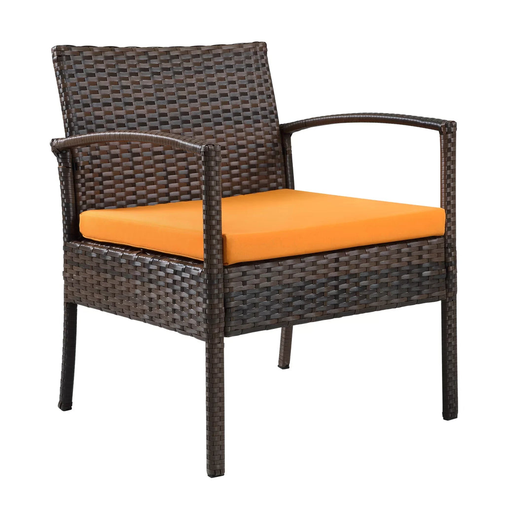 Virasat Outdoor Sofa Set 2 Seater , 2 Single seater and 1 Center Table Set (Brown)-VIRASAT FURNITURE & FURNISHING