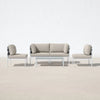 Virasat Outdoor Garden Balcony Sofa Set 2 Seater, 2 Single Seater and 1 Center Table Set Braid & Rope-VIRASAT FURNITURE & FURNISHING