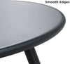 Virasat Outdoor Patio Seating Set 2 Chairs and 1 Table Set Black Blue-VIRASAT FURNITURE & FURNISHING