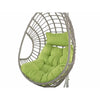Virasat Single Seater Hanging Swing With Stand For Balcony, Garden Swing (Silver)-VIRASAT FURNITURE & FURNISHING