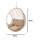 VIRASAT FURNITURE PALERMA SINGLE SEATER HANGING SWING WITHOUT STAND FOR BALCONY & GARDEN SWING (HONEY)