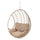 VIRASAT FURNITURE PALERMA SINGLE SEATER HANGING SWING WITHOUT STAND FOR BALCONY & GARDEN SWING (HONEY)
