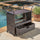 Virasat Outdoor Patio Bar Serving Cart (Dark Brown)-VIRASAT FURNITURE & FURNISHING