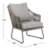 Virasat Outdoor Patio Seating Set 2 Chairs and 1 Table Set (Grey)-VIRASAT FURNITURE & FURNISHING