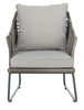 Virasat Outdoor Patio Seating Set 2 Chairs and 1 Table Set (Grey)-VIRASAT FURNITURE & FURNISHING