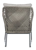 Virasat Outdoor Patio Seating Set 2 Chairs and 1 Table Set (Grey)-VIRASAT FURNITURE & FURNISHING