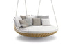 Virasat Three Seater Hanging Swing Without Stand For Balcony, Garden Swing-VIRASAT FURNITURE & FURNISHING