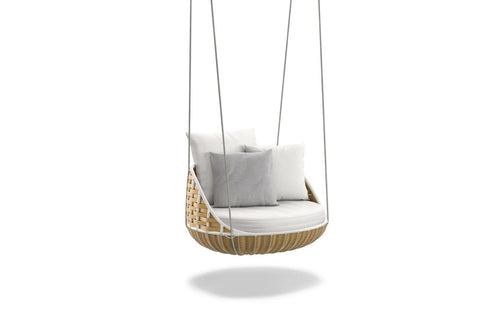Virasat Single Seater Hanging Swing Without Stand For Balcony , Garden Swing-VIRASAT FURNITURE & FURNISHING