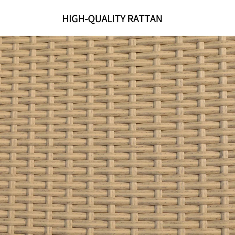 Virasat Outdoor Swimming Poolside Lounger Beige-VIRASAT FURNITURE & FURNISHING
