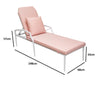 Virasat Outdoor Swimming Poolside Lounger White-VIRASAT FURNITURE & FURNISHING