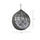 VIRASAT FURNITURE FILLIPO SINGLE SEATER HANGING SWING WITHOUT STAND FOR BALCONY & GARDEN SWING (BLACK)