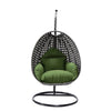 Virasat Single Seater Hanging Swing With Stand For Balcony, Garden (Drak Grey)-VIRASAT FURNITURE & FURNISHING