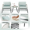 Virasat Outdoor Patio Seating Set 2 Chairs and 1 Table Set (White)-VIRASAT FURNITURE & FURNISHING