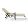 Virasat Outdoor Swimming Poolside Lounger Black-VIRASAT FURNITURE & FURNISHING