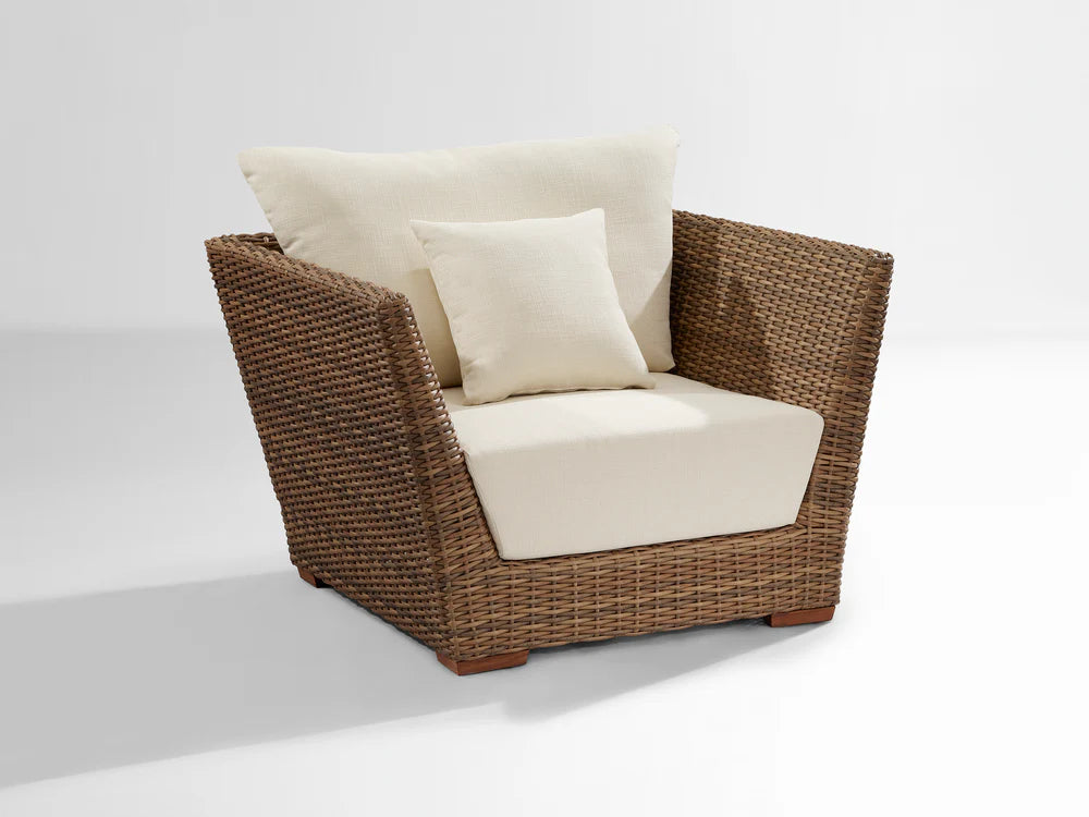 Virasat Outdoor Garden Balcony Sofa Set 2 Seater, 2 Single Seater and 1 Center Table With 1 Side Table Set (Brown + Beige)-VIRASAT FURNITURE & FURNISHING