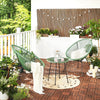 Virasat Outdoor Patio Seating Set 2 Chairs and 1 Table Set (Light Green)-VIRASAT FURNITURE & FURNISHING