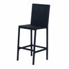 Virasat Outdoor Patio Bar Sets 2 Chairs 1 Table Black-VIRASAT FURNITURE & FURNISHING