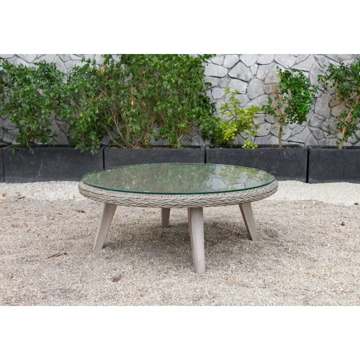 Virasat Outdoor Garden Balcony Sofa Set 3 Seater, 2 Single Seater and 1 Center Table Set (Grey)