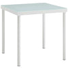 VIRASAT FURNITURE FINDS OUTDOOR PATIO SEATING SET 2 CHAIRS AND 1 TABLE SET (WHITE) BRAIDED & ROPE