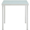 VIRASAT FURNITURE FINDS OUTDOOR PATIO SEATING SET 2 CHAIRS AND 1 TABLE SET (WHITE) BRAIDED & ROPE