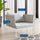 VIRASAT FURNITURE FINDS OUTDOOR PATIO SEATING SET 2 CHAIRS AND 1 TABLE SET (WHITE) BRAIDED & ROPE