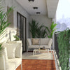 VIRASAT FURNITURE 2-SEATER OUTDOOR SOFA (WHITE/BEIGE)