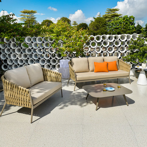 VIRASAT FURNITURE TWO SEATER OUTDOOR SOFA SET