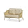 VIRASAT FURNITURE TWO SEATER OUTDOOR SOFA SET