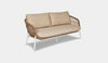 VIRASAT FURNITURE 2 SEATER ROPE OUTDOOR SOFA (WHITE)
