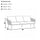 VIRASAT FURNITURE THREE SEATER OUTDOOR & ROPE SOFA