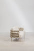 VIRASAT FURNITURE THREE SEATER OUTDOOR SOFA & BRAIDED ROPE