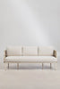 VIRASAT FURNITURE THREE SEATER OUTDOOR SOFA & BRAIDED ROPE