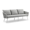 VIRASAT FURNITURE THREE SEATER OUTDOOR & ROPE SOFA