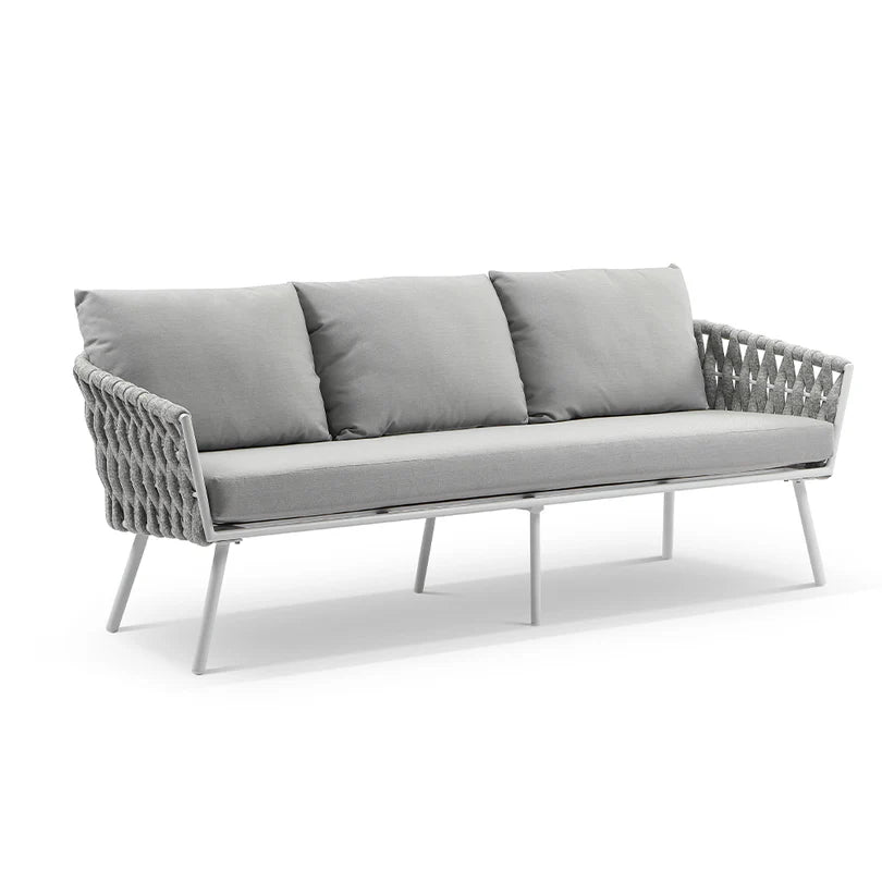 VIRASAT FURNITURE THREE SEATER OUTDOOR & ROPE SOFA