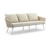 VIRASAT FURNITURE THREE SEATER OUTDOOR & ROPE SOFA