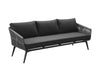 VIRASAT FURNITURE THREE SEATER OUTDOOR SOFA & ROPE DESIGN