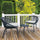 Virasat Outdoor Patio Seating Set 2 Chairs and 1 Table Set (Black)-VIRASAT FURNITURE & FURNISHING