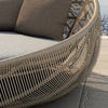 Virasat Outdoor Poolside Sunbed With Cushion Daybed (GREY)-VIRASAT FURNITURE & FURNISHING