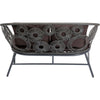 Virasat Outdoor Sofa Set 2 Seater, 1 Single Seater and 1 Center Table Set (Dark Brown)-VIRASAT FURNITURE & FURNISHING