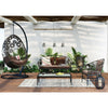 Virasat Outdoor Sofa Set 2 Seater, 1 Single Seater and 1 Center Table Set (Dark Brown)-VIRASAT FURNITURE & FURNISHING