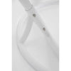 Virasat Single Seater Hanging Swing With Stand For Balcony, Garden (White)-VIRASAT FURNITURE & FURNISHING